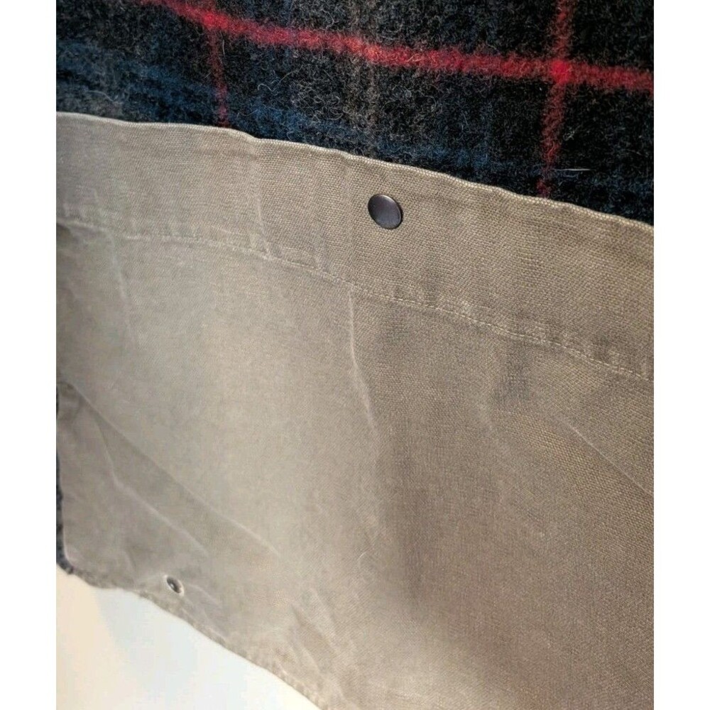 Polo Ralph Lauren Mens Large Hunting Utility Vest Canvas Wool Lined Field Jacket - Picture 4 of 7